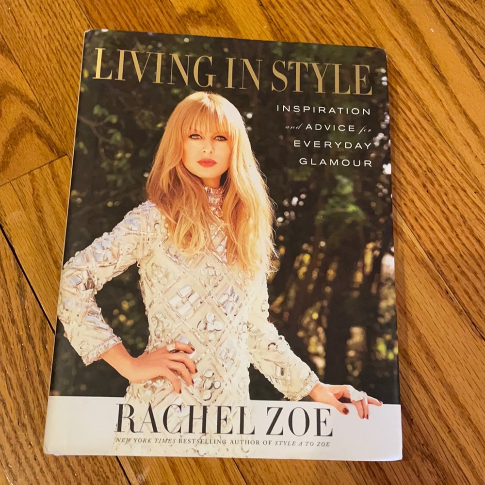 Rachel Zoe Living In Style coffee table book